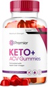Premier Keto Plus ACV Gummis für Gewichtsverlust, Premier Keto +ACV Gummis, PremierKeto Plus ACV Keto+ Gummy Extreme, 60 Gummis für 1 Monat