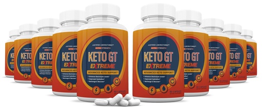(10 Pack) Keto GT Extreme Keto Pillen 1675MG Neu & Verbesserte Formel Enthält Apfelessig Extra Virgin Olivenöl Pulver Grüner Tee Blatt 600 Kapseln