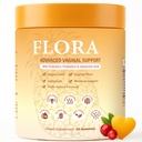 Flora Plus Probiotic Gummies für Frauen, Fortgeschrittene Vaginale Unterstützung Probiotics Gummies, Ph Balance, Förderung gesunden Vaginal Odor & Flora, Ananas, 60 Count(1)