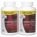 Mitglieder Mark Acetaminophen, 1200 Caplets, Schmerzlinderung, 500 mg