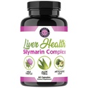 Angry Supplements Lebergesundheit – Silymarin-Komplex mit Milchdistel, Artichoke, Aloe Vera, Alfalfa & B-Vitamins – Detox & Liver-Unterstützungsformel für Männer und Frauen – 60 Kapseln (1-Bottle)