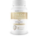 Gold Oral Biotics Pro - Unsere besten oralen Gesundheit Probiotika und Präbiotika - Fortgeschrittene orale Probiotika für Mund Bad Breath - 11 Strain 40 Billion CFU Probiotic Capsules - Zahn und Gum Dental Probiotic