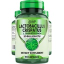 BLIVA Lactobacillus Crispatus Kapseln - L Crispatus - 20 Milliarden CFU pro Portion - Höchste CFU Count L. Crispatus Ergänzung für Frauen - Unterstützt Vaginal & Verdauungsgesundheit - 90 Kapseln