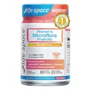 Life-Space Probiotikum für Frauen, Unterstützung gesunde vaginale Mikroflora & Komfort, tägliche Ergänzung für Frauen, pH-Balance mit Lactobacillus rhamnosus, 6,3 Milliarden CFU & 6 Stämme, 30 ct