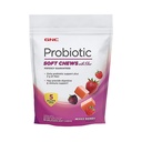 GNC Probiotic Soft Chews mit Fiber - Mixed Berry, 30 Chews, unterstützt Verdauungs- und Immungesundheit