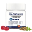 Magnesium Deep Calmly Complex Gummies | 14-in-1 Formula with Ashwagandha & L-Theanine | Stress Relief & Relaxation Support for Women & Men | Vegan, No Added Sugar, 60 Count