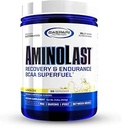 Gaspari Nutrition Aminolast, Recovery and Endurance BCAA Superfuel, 2:1:1 Aminosäure Ratio, mit Elektrolyten betrieben (30 Servierungen, Zitroneneis)