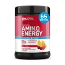 Optimale Ernährung Amino Energy Powder Plus Fokus, mit BCAA, Elektrolyten und Koffein, Fruchtstanz, 65 Portionen (Verpackung kann variieren)