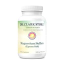Dr. Clark Store Magnesium Sulfate USP (Epsom Salt) 1030mg, 100 Gelatin Capsules for Daily Digestive Support, Occasional Constipation Relief, and Foundational Systemic Wellness for Adults, Made in USA