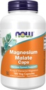 JETZT Nahrungsergänzungsmittel, Magnesium Malat Caps mit 95 mg Elemental Magnesium, Nervous System Support*, 180 Veg Kapseln