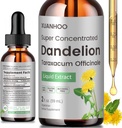 Dandelion Root Extract Drops with Graduated Pipette,Vagetarian Herbal Supplements for Night Owls,Natural Organic Extract,Super Concentrated,Non-Preservative,Non-Alcohol,Liver Health,Stay up Late