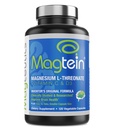 Magtein Magnesium L-Threonate zur Verbesserung der Wahrnehmung, Fokus, Gedächtnis, Schlafqualität und Gehirngesundheit mit kleinen Kapseln - 120 Gemüsekapseln
