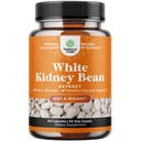 Pure White Kidney Bean Extract - AMPK Activator Pre Workout for Men and Women Natural Energy Supplement - Daily Fiber Supplement for Digestive Health and Energy Boost with Molybdenum and Amino Acids