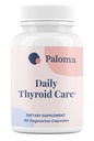 Paloma Iodine-Free Thyroid Support Supplement – Boost Energy, Metabolism & Focus | Doctor-Formulated with Selenium, Zinc & Essential Nutrients | Vegetarian, Gluten-Free, Non-GMO – 60 Capsules