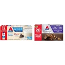Atkins Creamy Vanilla Protein Shake, 15g Protein, Low Glycemic, 2g Net Carb, 1g Sugar, Keto Friendly, 12 Count & Endulge Peanut Butter Cups, Dessert Favorite, Low Carb, 0g Sugar, 20 Count
