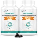Orgabay Liposomal NAD+ Ergänzung 500 mg, hohe Absorption, Boost NAD+ mit TMG 250 mg, Actual NAD Plus Mehr Efficient Than Nicotinamid Riboside, Unterstützung Cellular Energy, Healthy Aging | 120 Softgels