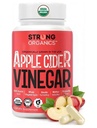 Apple Cider Vinegar with The Mother – Organically Grown in the USA, High Potency 10% Acetic Acid – Digestive Health, Gut & Immune Support – Keto, Kosher, Non-GMO – 120 Vegan Caps