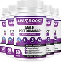 (5 Pack) ApexBoost Capsules - Official ApexBoost Advanced Pills for Men Support - Maximum Strength, Natural Premium Supplement Formula for Overall Health & Wellness Reviews, 300 Capsules for 5 Months