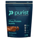 PURIST REP Whey Protein Powder, Premium Milk Chocolate Grassfed Isolate,Workout Recovery, Keto Friendly, Clean Nutrition Meal Replacement, Promotes Lean Muscle, Sugar and Gluten-Free Women Men, 2 Lb