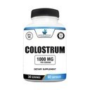 American Standard Supplements Colostrum Capsules - 1000mg Per Serving, 60 Capsules, USA Sourced Cow Colostrum, Standardized to 25% Immunoglobulins (IgG)