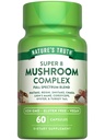 Nature's Truth Pilz Complex Kapseln | 60 Count | Full Spectrum Complex von Super 8 Pilze | Vegan, Non-GMO, & Gluten kostenlose Ergänzung