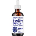 Zeolite Detox – Premium Clinoptilolite Zeolite Liquid, Natural Volcanic Mineral Cleanse, Binder Detox Support & Liver Cleanse Support, G.I. Wellness, With Vitamins C, D3 & B12 – 2 fl oz