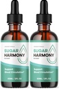 (2 Pack) Sugar Harmony Drops - Official SugarHarmony Advanced Premium Liquid Formula Support Drops - Maximum Strenght, Natural Ingredients For Overall Health & Wellness Reviews, 2 Bottles For 2 Months