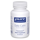 Pure Encapsulations Daily Calm - Vegan Stress & Sleep Support Supplement - Enthält Ashwagandha, Saffron, GABA & L-Theanine - Non-GMO, Soy-Free & Gluten-Free - 60 Kapseln