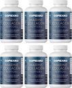 CORREXIKO Marine Collagen Supplement Pillen - 1800mg hydrolysierte Collagen Peptide pro Servieren mit Hinzugefügt Hyaluronsäure, Vitamin C & Minerals - für Haar, Haut und Nägel - 720 Kapseln 6 Monat Versorgung