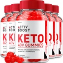 (5 Pack) Activ Boost Keto ACV Gummies - Activ Boost Keto ACV Gummies Reviews, Activ Boost Keto ACV Advanced, ActivBoost Weight Management Keto Ingredients Vitamin B12 Keto+ACB, 1000mg (300 Gummies)