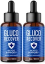 (2 Pack) Gluco Recover Drops - GlucoRecover Liquid Premium Support Advanced Formula All Natural Maximum Strength Daily Drop Vitamin for Overall Health & Wellness Reviews, 2 Bottles for 2 Months