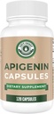 Left Coast Performance Apigenin Supplement 50mg Kapseln - 4 Monate Versorgung - Leistungsstarkes Flavonoid für verbesserten Schlaf, Entspannung und Stress