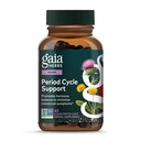 Gaia Herbs Period Cycle Support - Supports Hormone Balance & PMS Relief* - Herbal Supplement with Vitex Berry & Schisandra - Free from Gluten, Dairy & Soy - 60 Vegan Liquid Phyto-Caps (30 Servings)