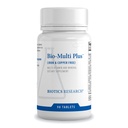 Biotics Research Bio-Multi Plus Iron & Copper Free Multivitamin, Chelated Minerals, Emulsified Fat Soluble Vitamins, Iron Free, Copper Free, High antioxidants, SOD, Catalase, 90 Tabs