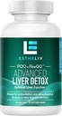 Liver Cleanse Detox & Repair PQQ + Inositol Formula, Updated V2.0 (Non Milk Thistle Supplement and Artichoke Extract), for Liver Health and Liver Detox, Liver and Vesicle Cleanser