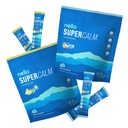 Nello Supercalm Drink Mix - Lemon Lime and Blue Coconut Ashwagandha KSM 66, Magnesium Glycinate & L-Theanine Supplement - Focus and Relaxation Support (2 x 20 Travel Packets)