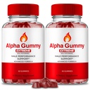 Alpha Gummies for Men, Alpha Gummy Extreme for Men - Maximum Strength Performance Supplement, All Natural Support Overall Health & Wellness, Advanced Formula, AlphaGummies Extreme Reviews (2 Pack)