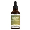 Wormwood Gut Cleanse & Detox Drops – Nuvian Black Walnut,Clove, Soursop, Pumpkin Seed, PAU D’Arco, Garlic & Oregano – Mixed Berry Digestive Support, Energy & Nutrient Absorption, 2 fl oz