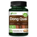 HERBENENERGYflow Dong Quai Capsules, 90 Count. Women Health Supplement for Menopause Relief | Female Balance & Hot Flashes Relief. | Non-GMO, Vegetarian Capsules w/Black Cohosh Red Clover.