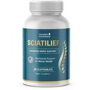 Sciatilief – Daily Magnesium & Botanical Supplement with Alpha Lipoic Acid, Turmeric Extract, CoQ10 & L-Carnitine – Non-GMO Formula – Made in USA – 30 Capsules, 1 Month Supply