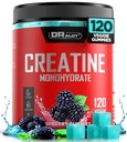 Dralot 99.99% Creatine Monohydrate Gummies More 15% Strength, 5X Energy & Muscle Support Pre-Workout Complex Creatine for Women & Men with 5000mg Creatine, L-Taurine, B12, Mg and K, Vegan