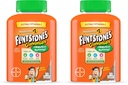 Flintstones Gummies Kids Vitamins with Immunity Support*, Kids and Toddler Multivitamin with Vitamin C, Vitamin D, B12, Zinc & More, Orange 150ct, (Pack of 2)