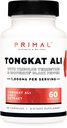 Primal Tongkat Ali Kapseln (60 Kapseln / 30 Portionen, 1000 mg pro Servierung) - Long Jack Supplement für Männer, Glutenfrei, Non-GMO Kräuter Nahrungsergänzung
