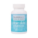Klare Haut Vitamine für Frauen und Männer - Ergänzung für gesundes Glowing Haut und Akne Kontrolle* - Patentiert und Dermatologe entwickelt Hormonal & Cystic Akne Pillen
