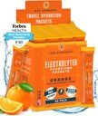 KEY NUTRIENTS Elektrolyte Pulver-Packets - Tangy Orange 40 Pack Hydration Packets - Travel Hydration Powder - Kein Zucker, keine Kalorien, Glutenfrei - Made in USA