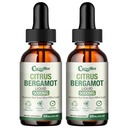2 Pack 5000MG Citrus Bergamot Red Yeast Rice Liquid Drops, Citrus Bergamot Supplement for High Cholesterol, High Absorption - Cholesterol Lowering, All - Natural, Immune Support, Antioxidant, 4 Fl Oz