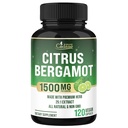 Cadane Citrus Bergamot Supplement | Heart & Immune System | Vegan, Non-GMO – 120 Capsules – 40-Day Supply
