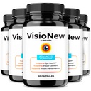 (5 Pack) Visionew Capsules – Premium Eye Health Supplement with Natural Ingredients to Support Bright, Clear Eyes, Eye Comfort & Healthy Vision | Official Review, Easy-to-Take Pills (300 Capsules)