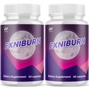 (2 Pack) Exniburn Capsules, Official Exni Burn Pills with All Natural Ingredients, Advanced Exniburn Formula for Optimal Health & Wellness Support with Premium Vitamins for Women & Men (120 Capsules)