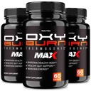(3 Pack) Oxy Burn Max – OxyBurn Max Official Fitness & Active Lifestyle Support | OxyBurnMax Premium, Easy-to-Take Pills for Natural Energy, Body Goals and Metabolic Balance, Reviews (180 Capsules)